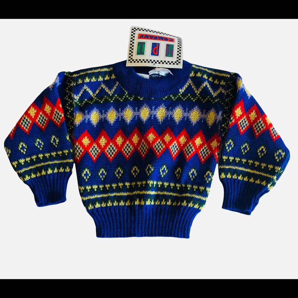 NWT J.P.I. Patterned Sweater Size 12 Months